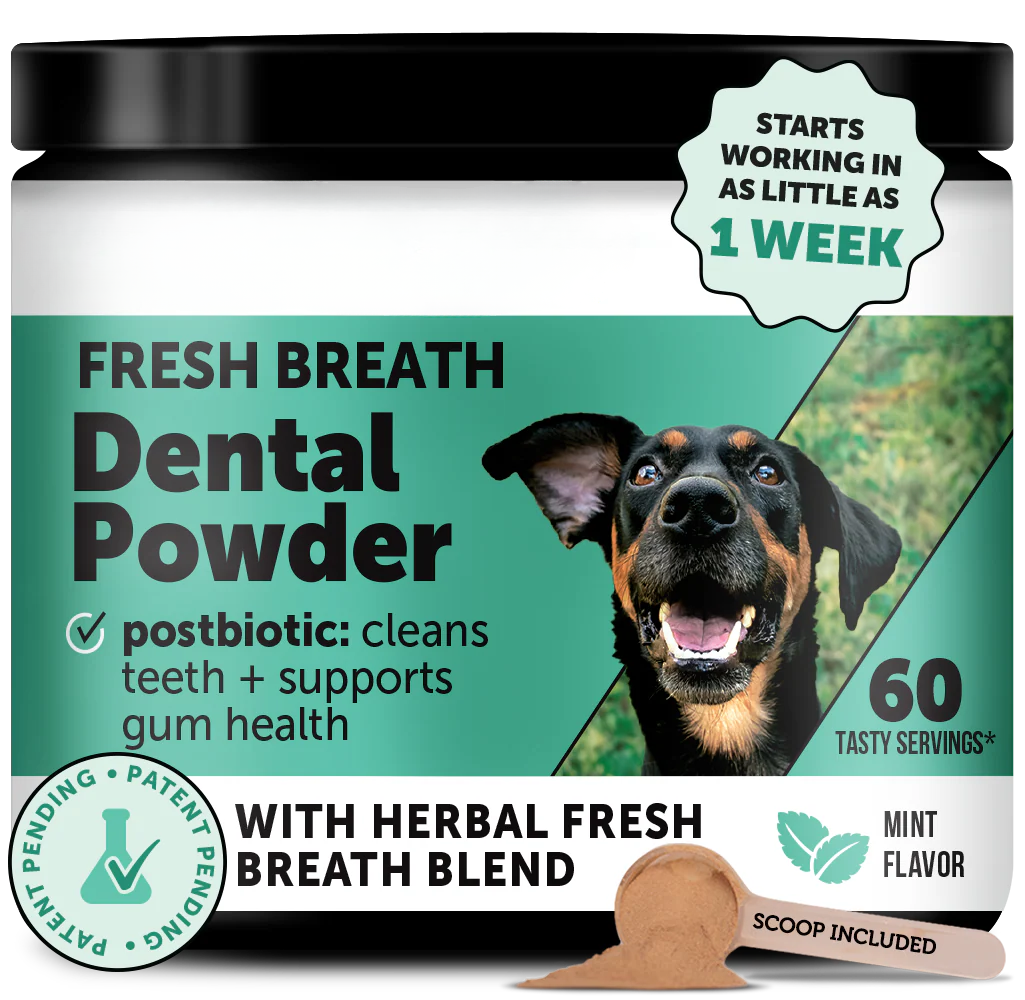 Fresh Breath Dental Powder for Dogs